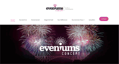 Desktop Screenshot of eveniums-concept.com